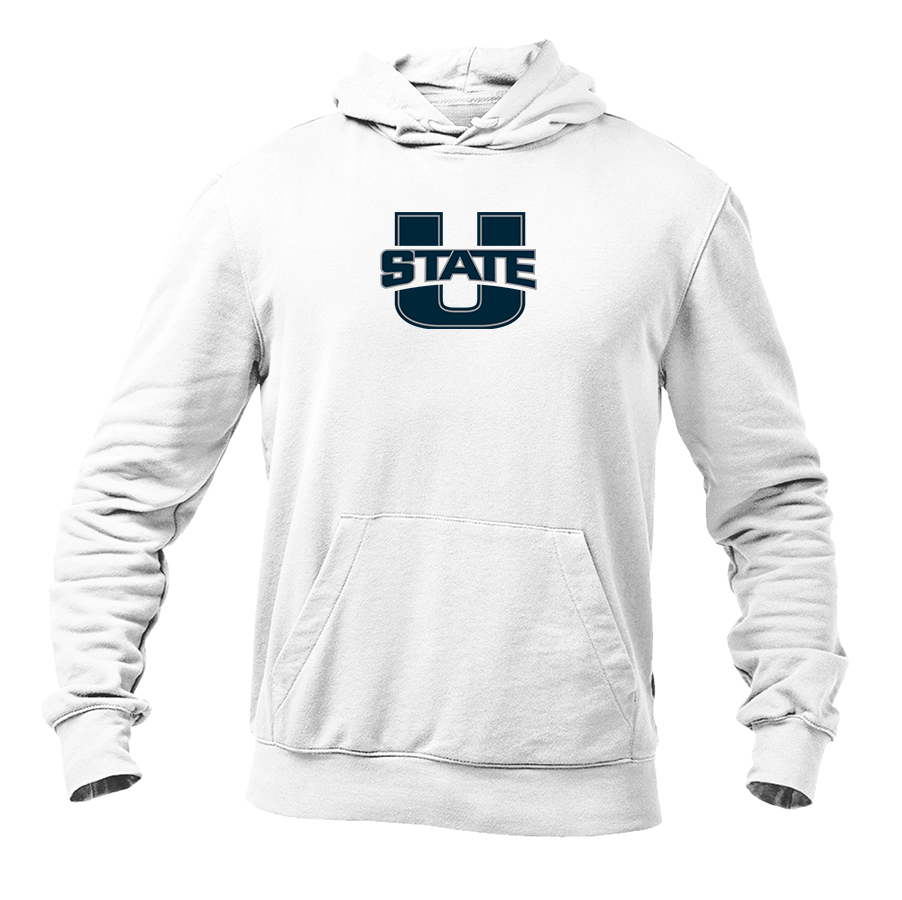 Men's Utah State Aggies   Softstyle Midweight Hooded Sweatshirt